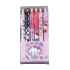 6Pcs Sanrio Hello Kitty Black 0.5mm Gel Pen