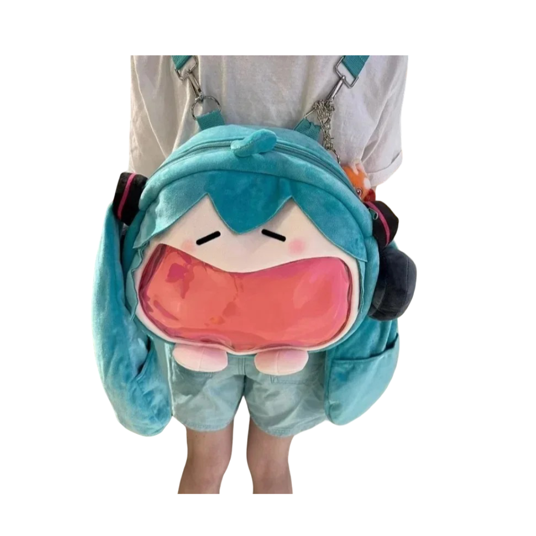 Hatsune Miku Anime Soft Plush Backpack Hatsune Miku Anime Soft Plush Backpack