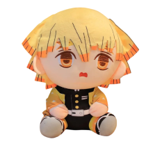 22cm Anime Demon Slayer Zenitsu Agatsuma Plush Toy