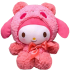 25cm Kawaii Sanrio My Melody Turn Into Panda Plush Toy