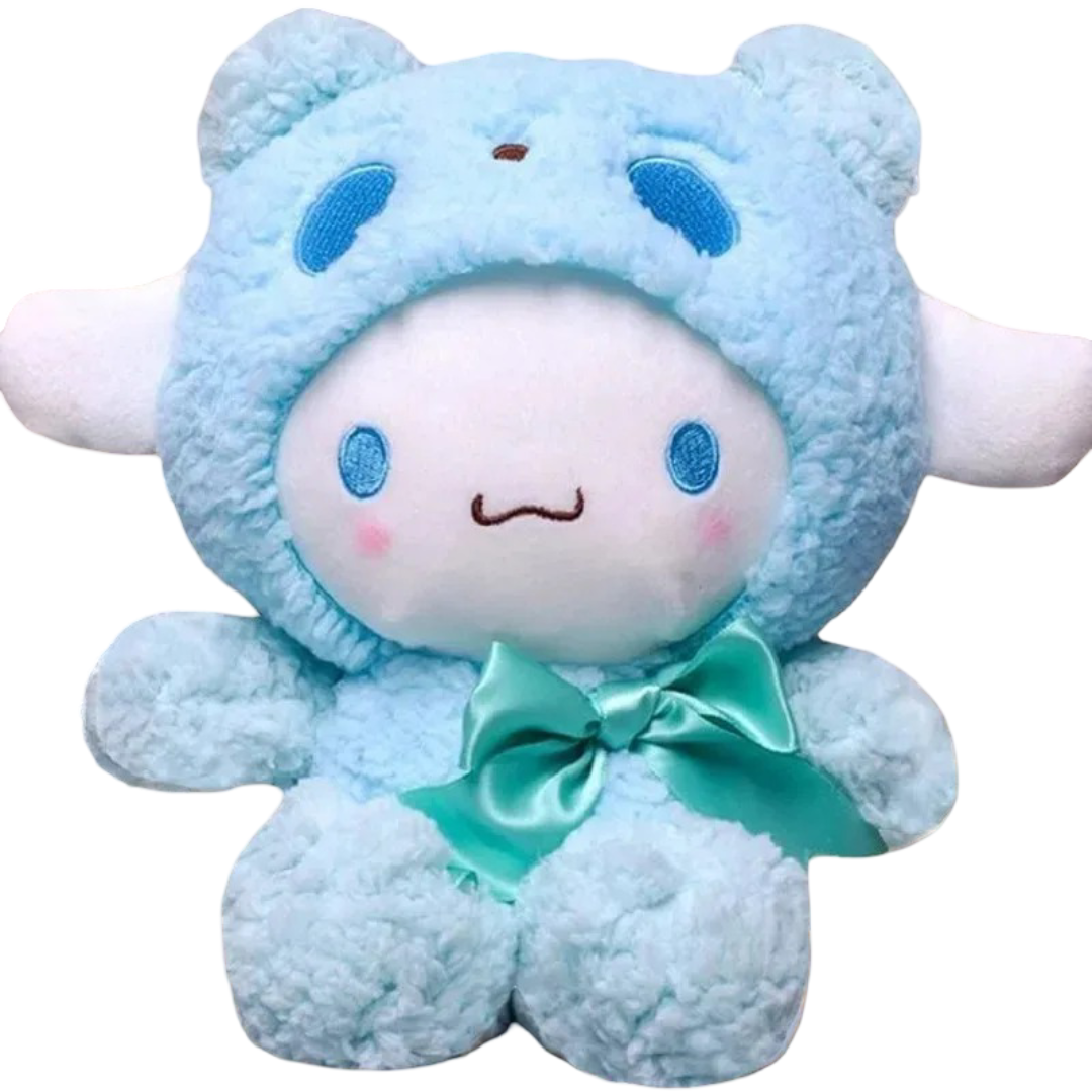 25cm Kawaii Sanrio Cinnamoroll Turn Into Panda Plush Toy 25cm Kawaii Sanrio Cinnamoroll Turn Into Panda Plush Toy