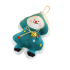 Christmas Tree Snowman Plush Keychain