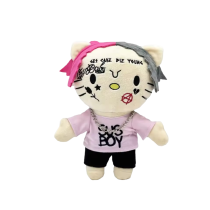 Hello Kitty As Lil Peep Plush Toy