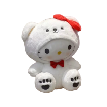 Sanrio Hello Kitty Turn Into Bear Soft Stuffed Plush Toy