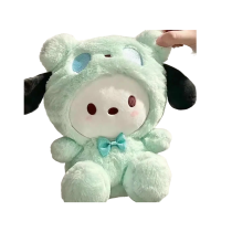 Sanrio Pochacco Turn Into Panda Soft Stuffed Plush Toy