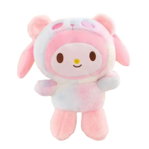 Sanrio My Melody Turn Into Panda Soft Stuffed Plush Toy