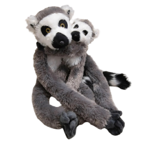50cm Animal Lemurs With Baby Soft Stuffed Plush Toy