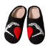 Halloween Red Heart Finger Plush Slippers