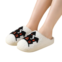 Halloween Castle Plush Slippers