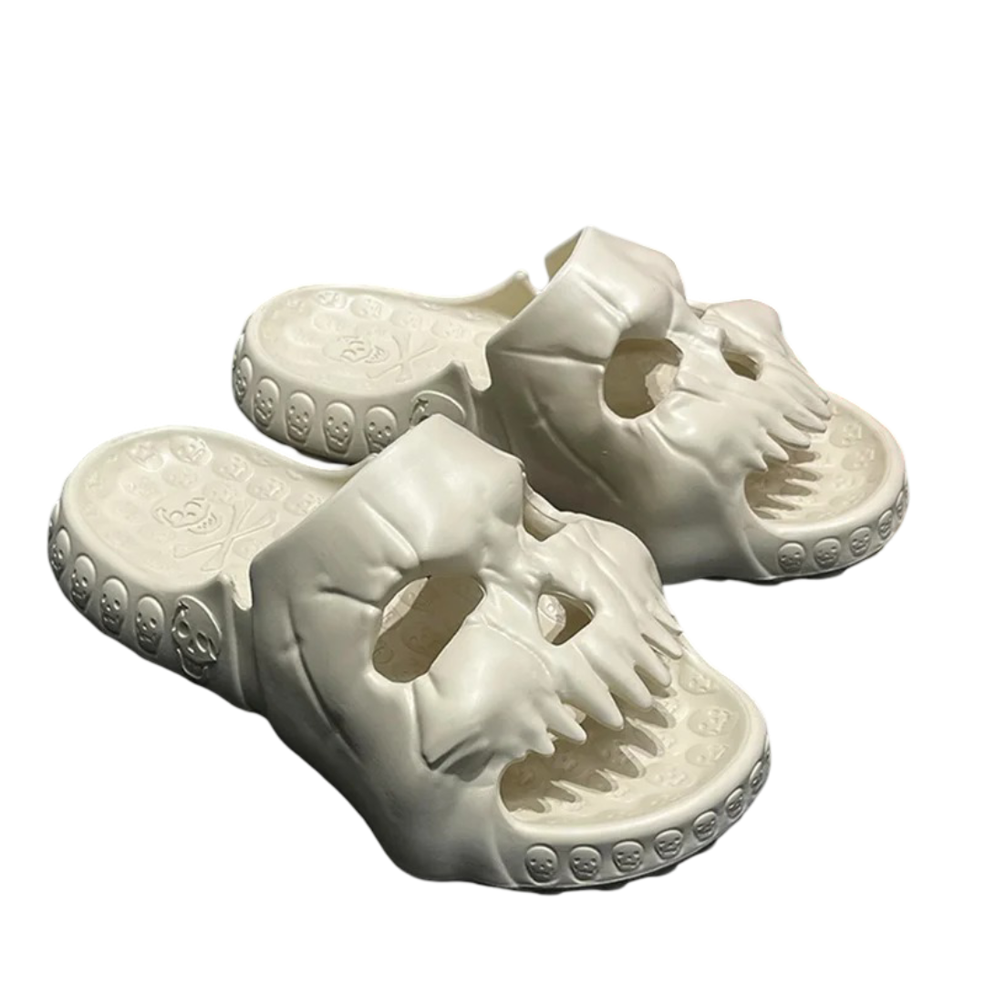 Skull Halloween EVA Slippers For Men