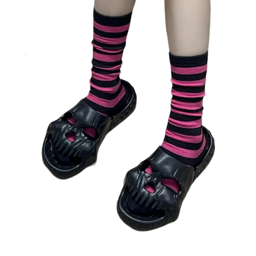 Skull Halloween Slippers For Men