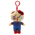 Hello Kitty Chucky Plush Action Figure Keychain