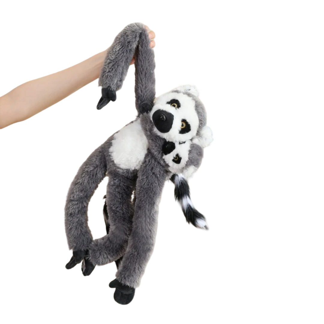 Lemur With Baby Long Arm Plush Toy Lemur With Baby Long Arm Plush Toy