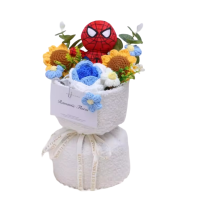 Spider-Man Plush Flower Bouquet
