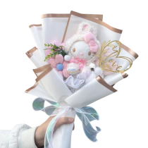 Cartoon Hello Kitty Soft Plush Bouquet