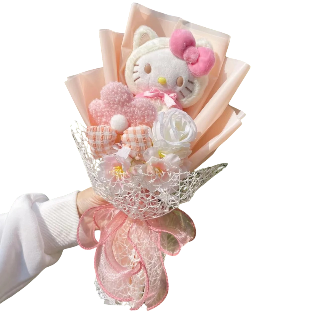 28cm Sanrio Hello Kitty Soft Plush Bouquet 28cm Sanrio Hello Kitty Soft Plush Bouquet