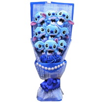 35cm Stitch Anime Soft Plush Bouquet