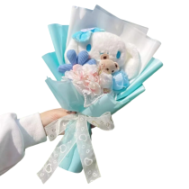 35cm Cartoon Cinnamoroll And Rilakkuma Soft Plush Bouquet