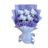 Anime Hello Kitty Purple Rose Plush Bouquet