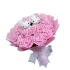 Anime Hello Kitty Pink Rose Plush Bouquet