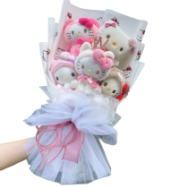 Cartoon Sanrio Hello Kitty Soft Plush Bouquet