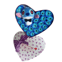 Cartoon Stitch Plush Rose Bouquet