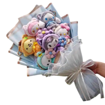 Sanrio Cartoon Character Plush Soft Stuffed Bouquet