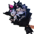 Sanrio Cartoon Kuromi Plush Soft Bouquet