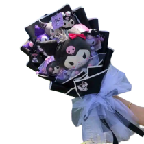 Cartoon Kuromi Stuffed Soft Plush Bouquet