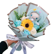 Anime Cinnamoroll Flowers Toy Plush Bouquet