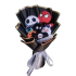 Halloween Jack Skellington And Character Plush Bouquet