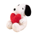 Snoopy With Heart Plush Toy