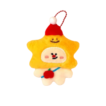 Christmas Party Chiikawa Star Soft Plush Keychain