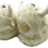 Animal Highland Cow Soft Stuffed Plush Slippers