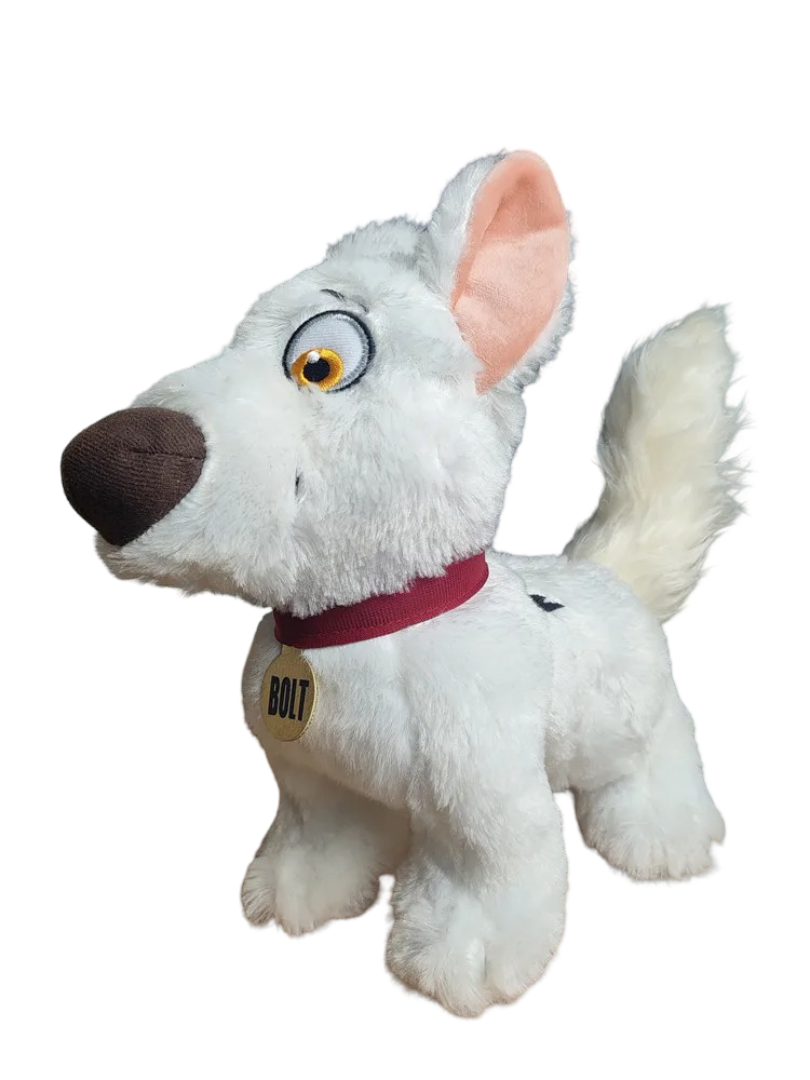 Cartoon Bolt Dog Plush Stuffed Toy Cartoon Bolt Dog Plush Stuffed Toy
