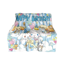Anime Cinnamoroll Sanrio Soft Plush Blanket