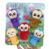 5Pcs Monkey Plush Toy Hand Finger Puppet