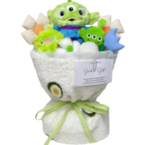Cartoon Alien Plush Toy Bouquet
