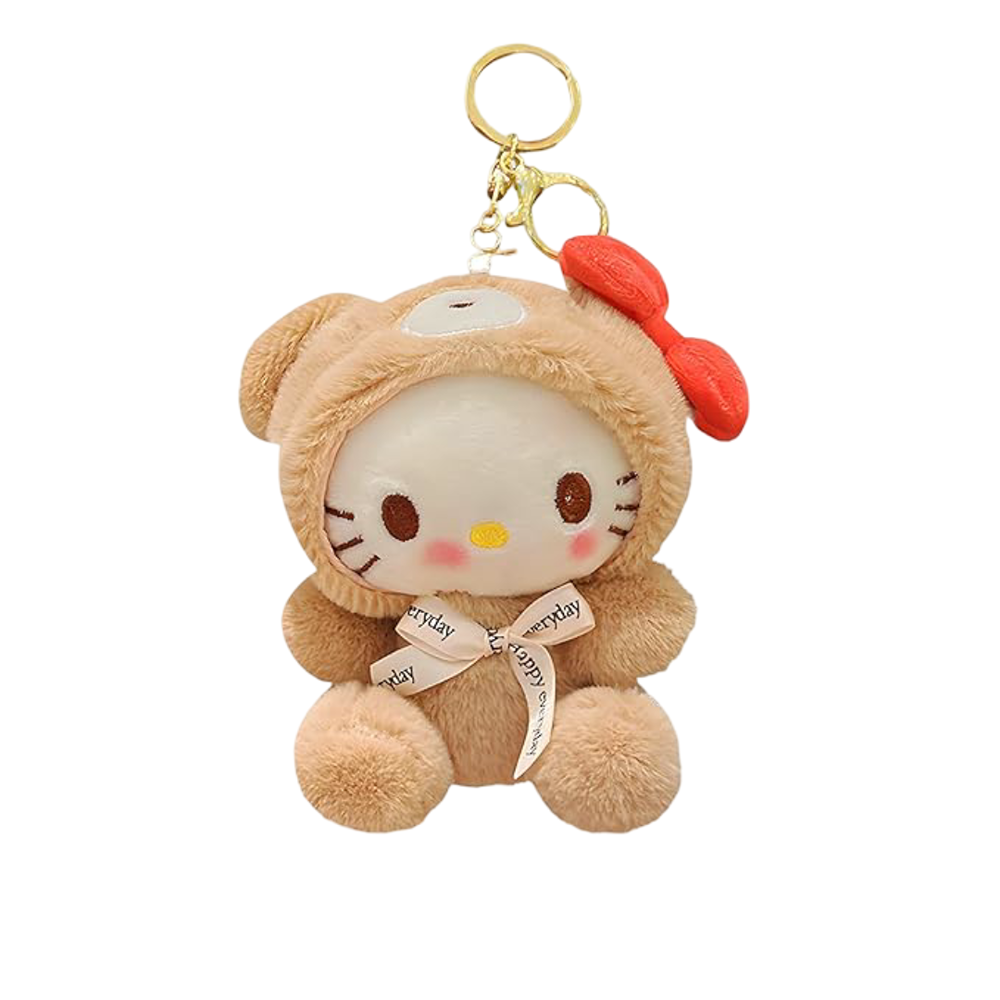 Anime Sanrio Hello Kitty Plush Keychain Anime Sanrio Hello Kitty Plush Keychain