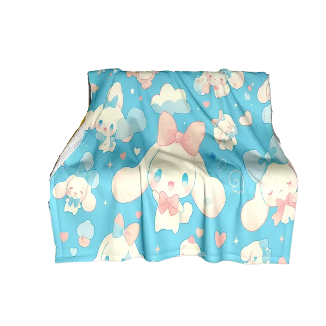 Sanrio Cinnamoroll Anime Soft Plush Blanket Sanrio Cinnamoroll Anime Soft Plush Blanket