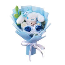 Sanrio Cinnamoroll Soft Plush Rose Bouquet