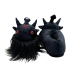 Halloween Killstar Dark Lord Baphomet Plush Slippers