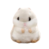 10cm Animal Light Grey Hamster Plush Toy