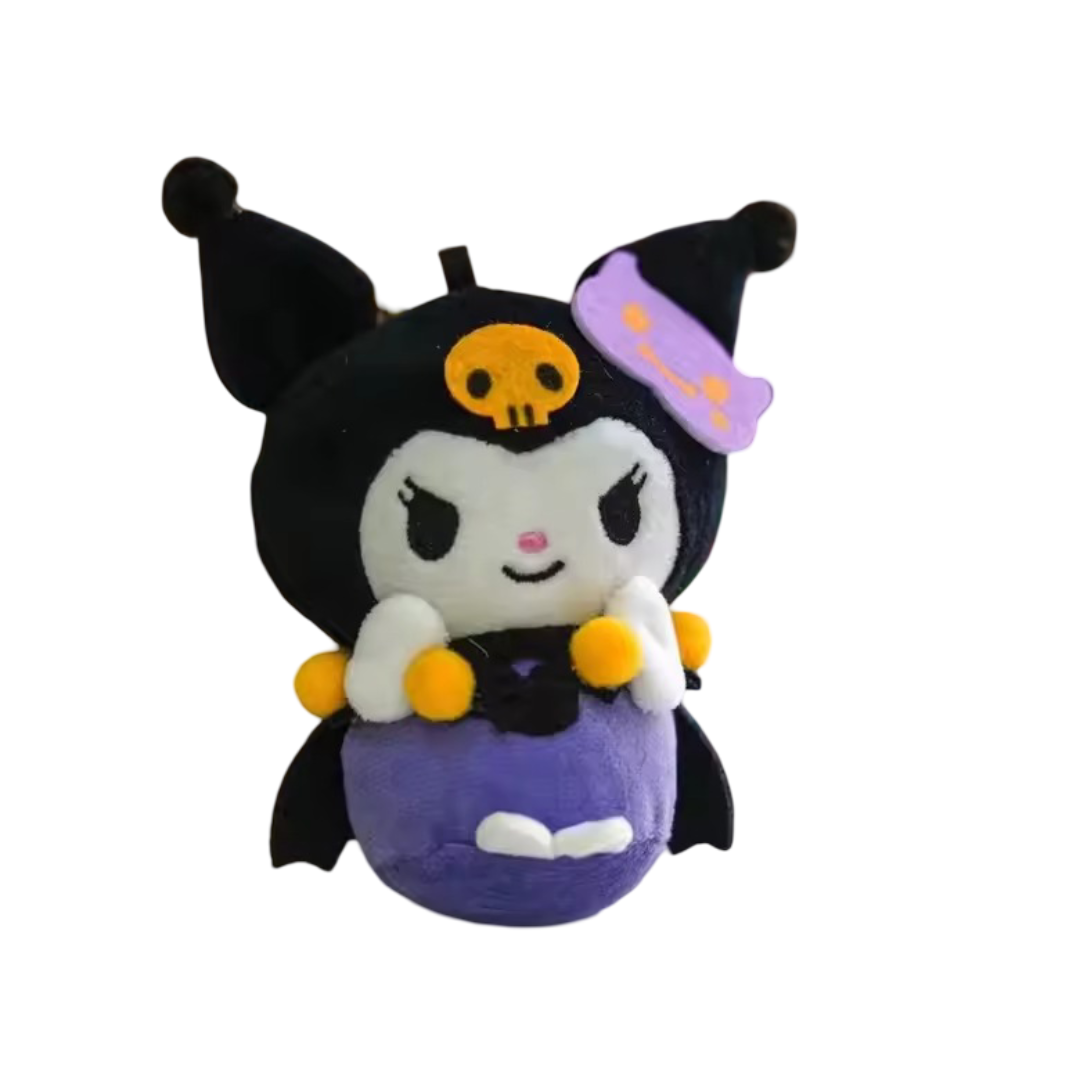12cm Christmas Kuromi Plush Keychain