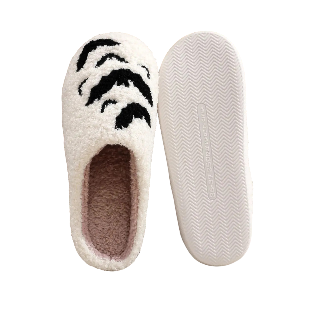 Halloween Bat Plush Stuffed Slippers 