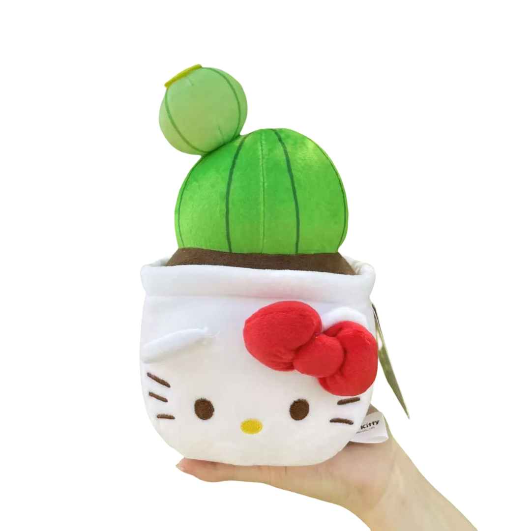 23cm Hello Kitty Soft Plush Potted Plant 23cm Hello Kitty Soft Plush Potted Plant
