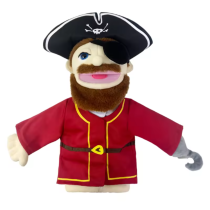 Pirate Plush Hand Puppet Toy