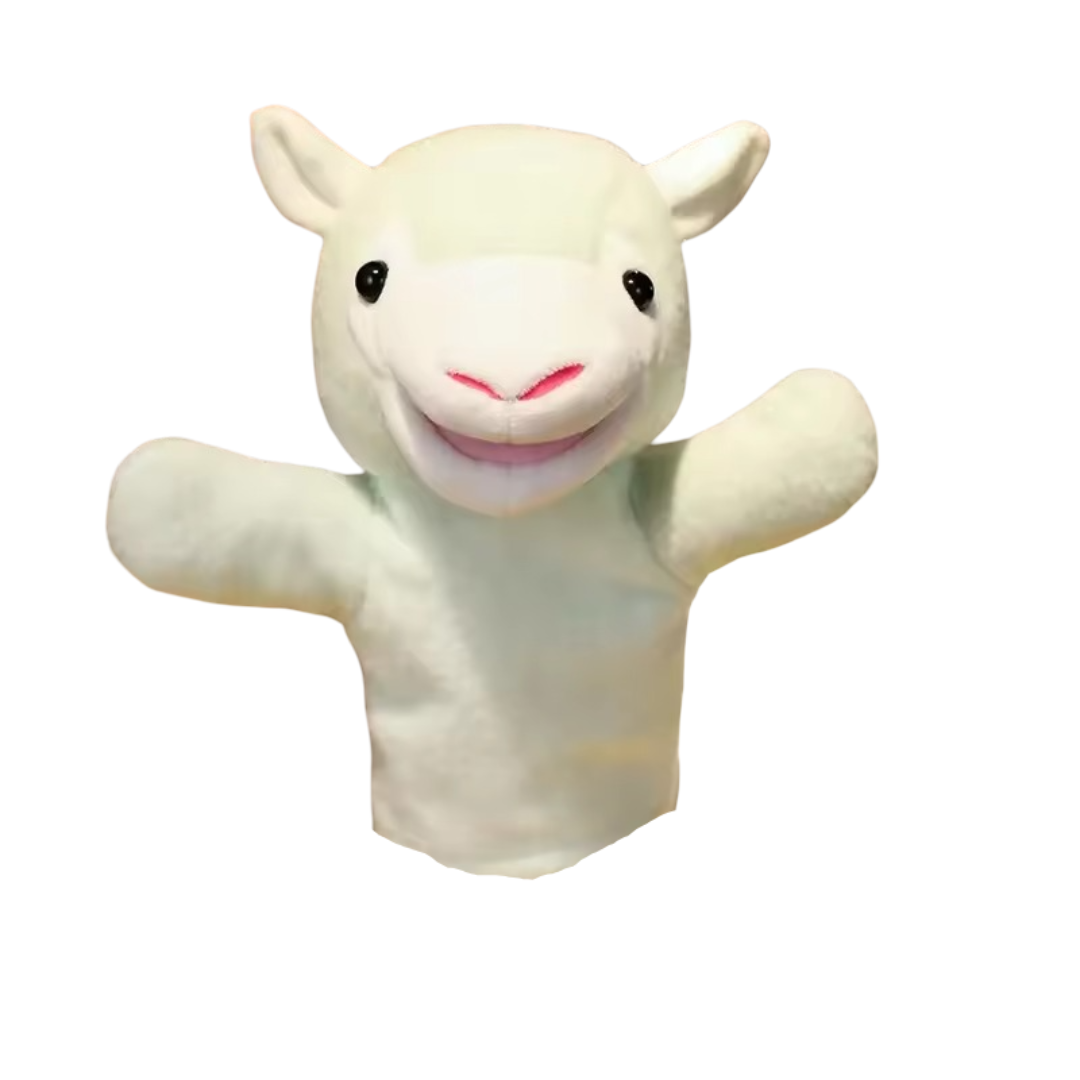 Sheep Hand Finger Puppet Stuffed Plush Toy Sheep Hand Finger Puppet Stuffed Plush Toy