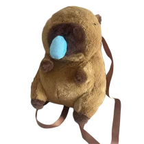 Cartoon Snot Capybara Plush Backpack