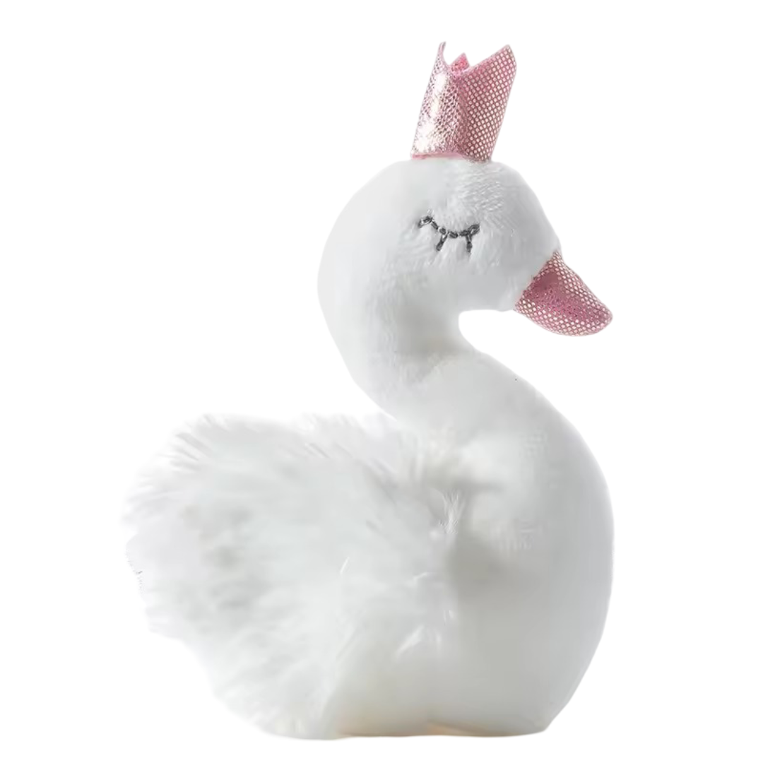 Swan Hand Finger Puppet Plush Toy